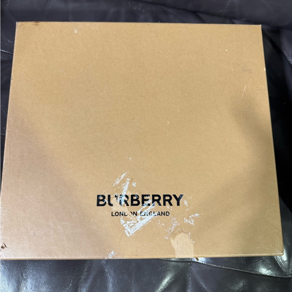 Burberry Black and Brown Monogram Sneakers - Picture 3 of 7